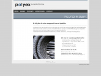polyex.ch Webseite Vorschau