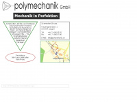 polymechanik.ch Webseite Vorschau