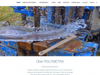 polymetra.ch Webseite Vorschau