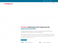 polymold.ch Webseite Vorschau