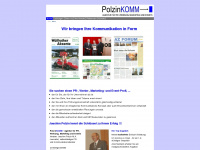 polzinkomm.de Webseite Vorschau
