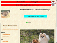 pomeranian.at Webseite Vorschau