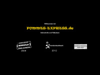pommes-express.de Webseite Vorschau