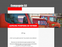 pompiers-veyrier.ch Webseite Vorschau