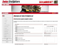 pompiers118.ch Webseite Vorschau