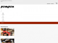 pompon.ch Webseite Vorschau