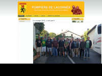 pompiers-laconnex.ch Webseite Vorschau