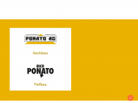 ponato.ch Webseite Vorschau