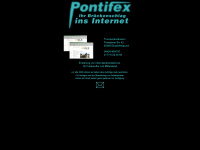 pontifex.de Webseite Vorschau