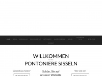 pontoniere-sisseln.ch Webseite Vorschau