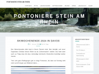 pontoniere-steinamrhein.ch Webseite Vorschau