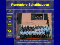 pontoniereschaffhausen.ch Webseite Vorschau
