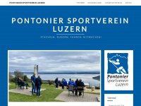 pontoniereluzern.ch Webseite Vorschau
