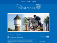 ponyclub-nettetal.de Webseite Vorschau
