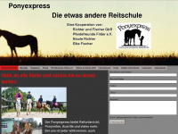 ponyexpress-aktuell.de Webseite Vorschau