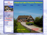 ponyhof-pellworm.de Webseite Vorschau