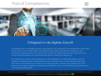 pool-of-competences.de Webseite Vorschau