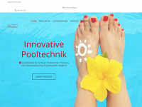 pool-pflege.at Webseite Vorschau