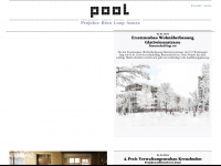 poolarch.ch Webseite Vorschau