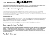 poolball.de Webseite Vorschau
