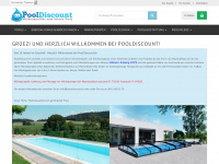 pooldiscount.ch Webseite Vorschau
