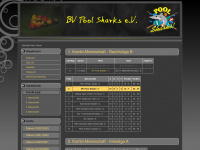 poolsharks.de Webseite Vorschau