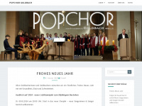 popchor-goldbach.de Webseite Vorschau