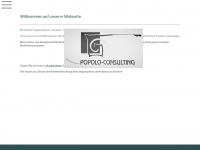 popolo-consulting.ch Webseite Vorschau