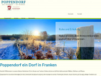 poppendorf.de Webseite Vorschau
