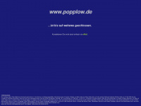 popplow.de Webseite Vorschau