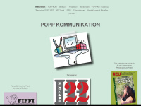 poppkom.de Webseite Vorschau