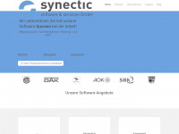synectic.de Webseite Vorschau