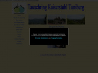tauschring-kaiserstuhl-tuniberg.de Webseite Vorschau