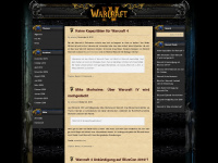 warcraft-iv.de Webseite Vorschau