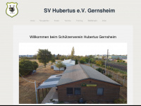 schuetzenverein-hubertus.com Webseite Vorschau