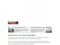 wolff-hochbau.de Webseite Vorschau