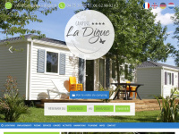 camping-la-digue.fr Webseite Vorschau