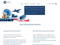 gng-internationalmovers.com Webseite Vorschau