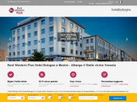 hotelbologna.com Webseite Vorschau