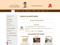carolus-apotheke-zittau.de Webseite Vorschau
