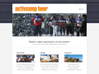 activcamp-beer.de Webseite Vorschau