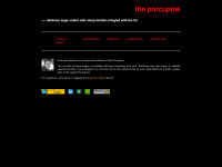 porcupine.ch Webseite Vorschau