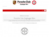 porsche-club-zytglogge-baern.ch Webseite Vorschau