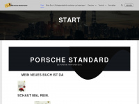 porsche-standard.de Webseite Vorschau