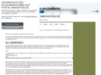 portal-innovation.de Webseite Vorschau