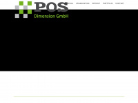 pos-dimension.de Webseite Vorschau