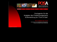posagency.de Webseite Vorschau