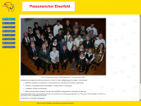 posaunenchor-eiserfeld.de Webseite Vorschau