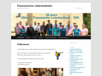 posaunenchor-liebertwolkwitz.de Webseite Vorschau