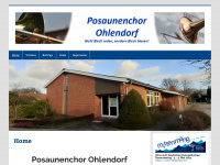posaunenchor-ohlendorf.de Webseite Vorschau